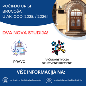 Raspisan natječaj za upis studenata u I. godinu sveučilišnih prijediplomskih studija na HKS-u